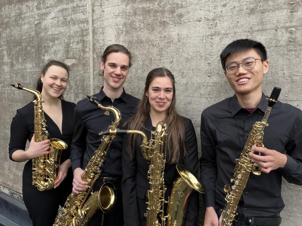 Unser Benefiz-Konzert 2023: Das Kölner Saxofon-Ensemble